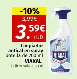 Maskom Supermercados VIAKAL Limpiador antical en spray oferta