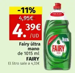 Maskom Supermercados FAIRY Fairy últra mano oferta