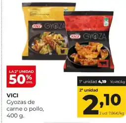Alimerka VICI Gyozas de carne o pollo oferta