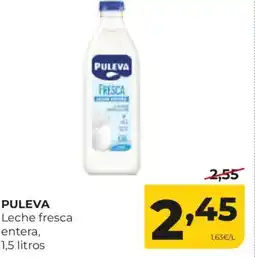 Alimerka PULEVA Leche fresca entera oferta