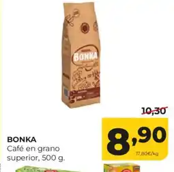 Alimerka BONKA Café en grano superior oferta