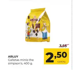 Alimerka ARLUY Galletas minis the simpson's oferta