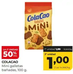 Alimerka COLACAO Mini galletas bañadas oferta