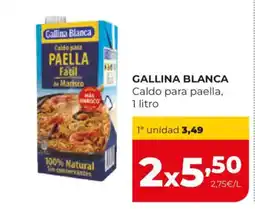 Alimerka GALLINA BLANCA Caldo para paella oferta