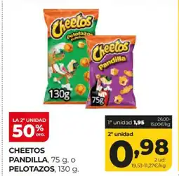 Alimerka CHEETOS Pandilla pelotazos oferta