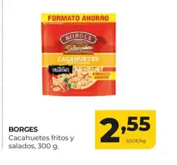 Alimerka BORGES Cacahuetes fritos y salados oferta