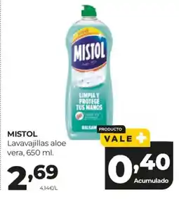Alimerka MISTOL Lavavajillas aloe vera oferta