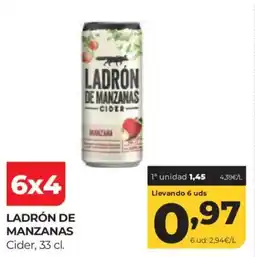 Alimerka LADRÓN DE MANZANAS Cider oferta