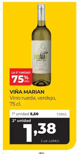 Alimerka VIÑA MARIAN Vino rueda, verdejo oferta