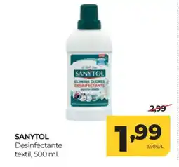 Alimerka SANYTOL Desinfectante textil oferta