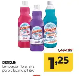 Alimerka DISICLÍN Limpiador floral, aire puro o lavanda oferta