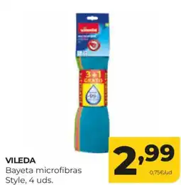 Alimerka VILEDA Bayeta microfibras Style oferta