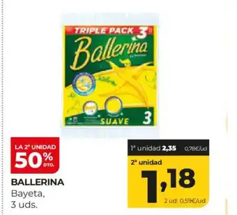 Alimerka BALLERINA Bayeta oferta