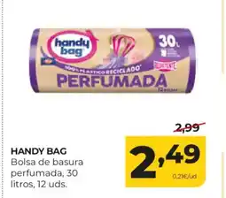 Alimerka HANDY BAG Bolsa de basura perfumada oferta