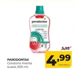 Alimerka PARODONTAX Colutorio menta suave oferta