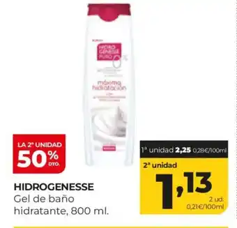 Alimerka HIDROGENESSE Gel de baño hidratante oferta