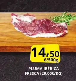 Supermercados MAS Pluma ibérica fresca oferta