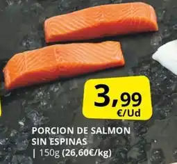 Supermercados MAS Porcion de salmon sin espinas oferta
