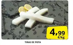 Supermercados MAS Tiras de pota oferta