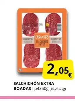 Supermercados MAS BOADAS Salchichón extra oferta