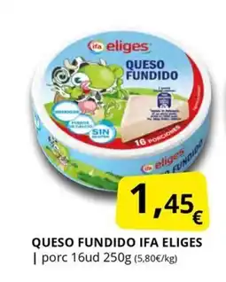 Supermercados MAS IFA ELIGES Queso fundido oferta