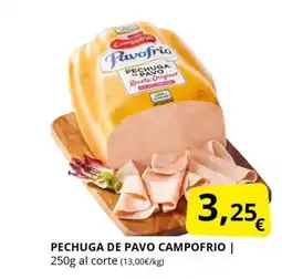 Supermercados MAS CAMPOFRIO Pechuga de pavo oferta