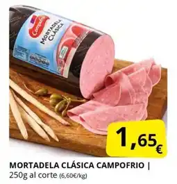 Supermercados MAS CAMPOFRIO Mortadela clásica oferta
