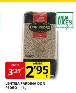 Supermercados MAS DON PEDRO Lenteja pardina oferta