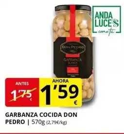 Supermercados MAS DON PEDRO Garbanza cocida oferta
