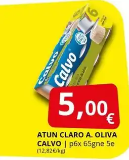 Supermercados MAS CALO Atun claro a oliva oferta