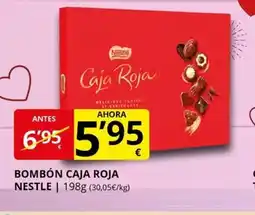 Supermercados MAS Bombón caja roja nestle oferta