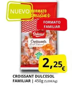 Supermercados MAS Croissant dulcesol familiar oferta