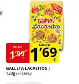 Supermercados MAS LACASITOS Galleta oferta