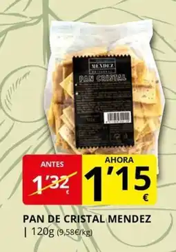 Supermercados MAS MENDEZ Pan de cristal oferta