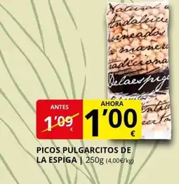 Supermercados MAS Picos pulgarcitos de la espiga oferta