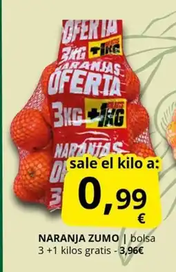 Supermercados MAS Naranja zum oferta