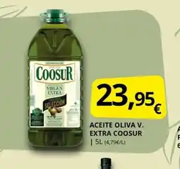 Supermercados MAS COOSUR Aceite oliva v extra oferta