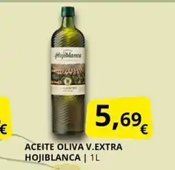 Supermercados MAS HOJIBLANCA Aceite oliva v.extra oferta