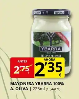 Supermercados MAS Mayonesa ybarra 100% a. oliva oferta