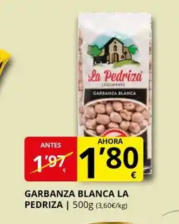 Supermercados MAS LA PEDRIZA Garbanza blanca oferta