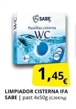 Supermercados MAS IFA SABE Limpiador cisterna oferta