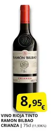 Supermercados MAS RAMON RAMON BILBAO Vino rioja tinto oferta