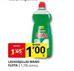 Supermercados MAS FLOTA Lavavajillas mano oferta
