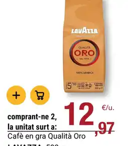 BonpreuEsclat LAVAZZA Cafè en gra Qualità Oro oferta
