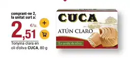 BonpreuEsclat CUCA Tonyina clara en oli d'oliva oferta