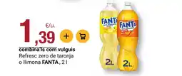 BonpreuEsclat FANTA Refresc zero de taronja o llimona oferta