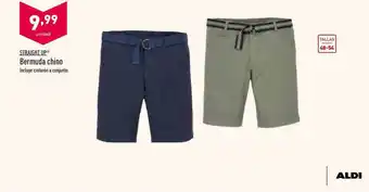 ALDI Straight Up Bermuda Chino oferta