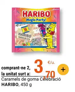 BonpreuEsclat HARIBO Caramels de goma Celebració oferta