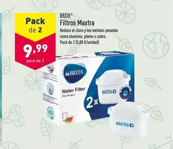 ALDI Brita Filtros Maxtra oferta