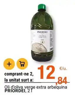 BonpreuEsclat PRIORDEI Oli d'oliva verge extra arbequina oferta